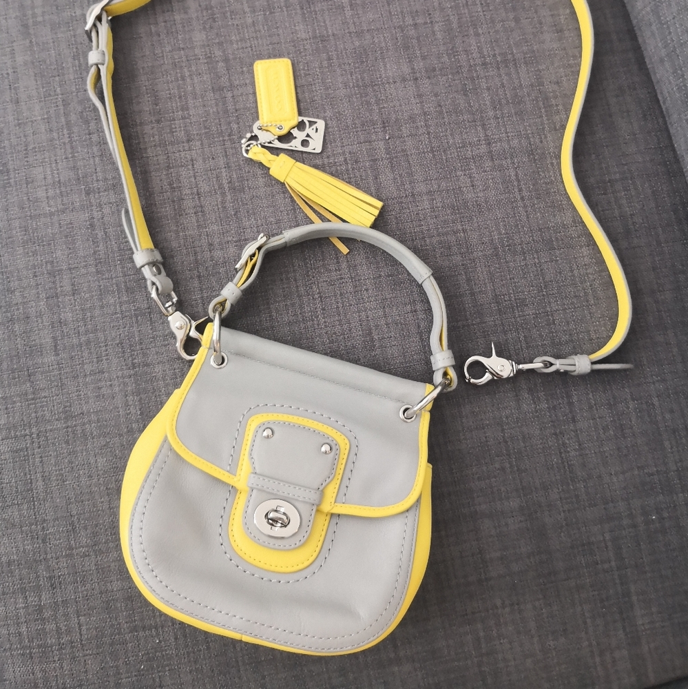 Coach saddle bag